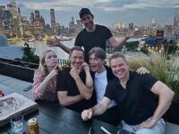 Tak się bawią celebryci - Cillian Murphy, Emily Blunt, Robert Downey Jr, Matt Damon i John Krasinski w Nowym Jorku