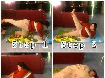 Cztery proste kroki do domowych ćwiczeń