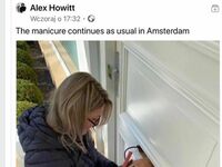 Manikurzystki w Amsterdamie wciąż pracują