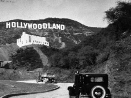 Oryginalny znak Hollywoodland z 1923