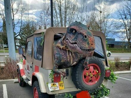 Uciekł z Jurassic Parku