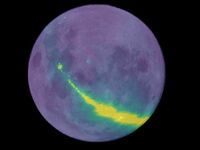 Refleks Drogi Mlecznej na Księżycu uchwycony za pomocą radioteleskopu