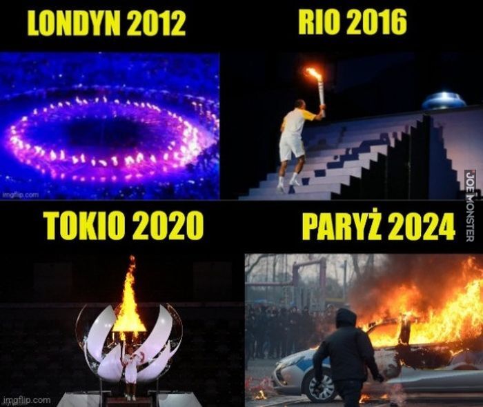 LONDYN 2012 RIO 2016 TOKIO 2020 PARYŻ 2024