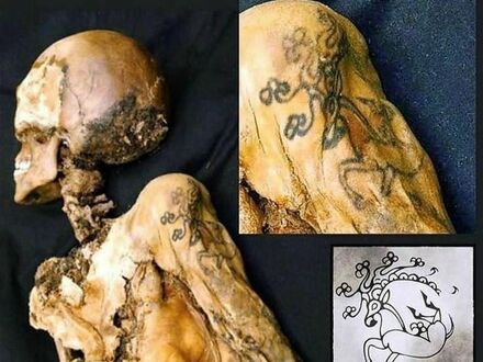 Tatuaż sprzed około 2500 lat