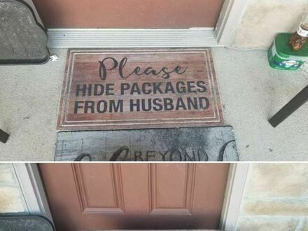 Proszę, schowaj paczki przed mężem