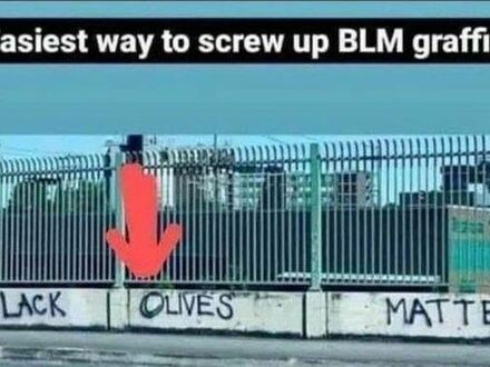 Jak zneutralizować graffiti BLM