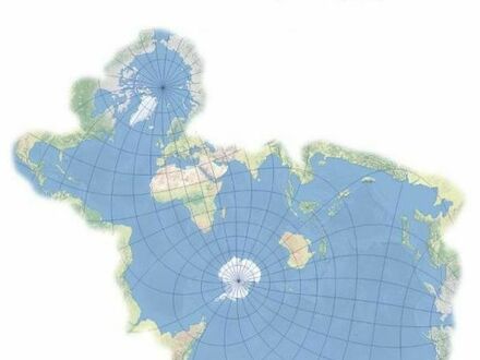 Mapa świata według ryb