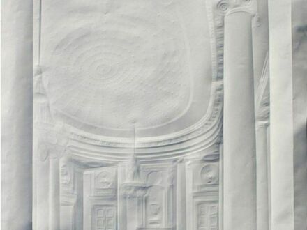 Sztuka Simona Schuberta - artystyczne zginanie białych kartek papieru