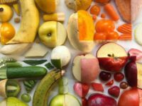 Artystyczne owoce i warzywa