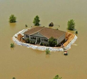 Dobrze przygotowany aby przetrwać powódź