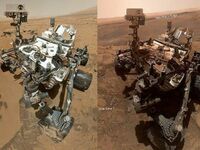 Nasz przyjaciel na Marsie zrobił sobie selfie, które pokazuje jak zmienił się przez ostatnie 7 lat