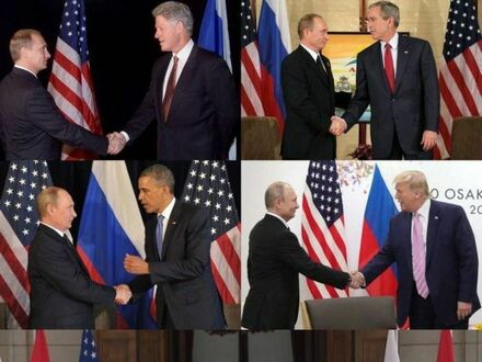 Prezydenci USA się zmieniają, ale prezydent Rosji wciąż ten sam