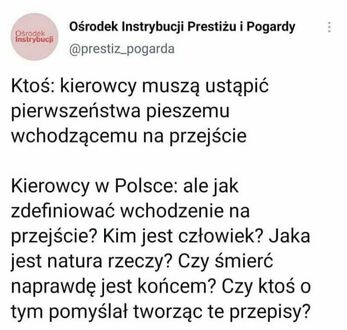 Polskie pierszeństwo