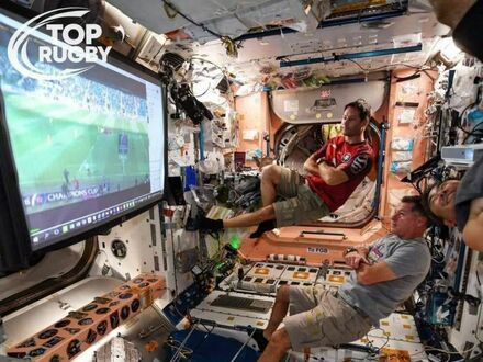 Nawet na ISS nie przepuszczą oglądania meczu