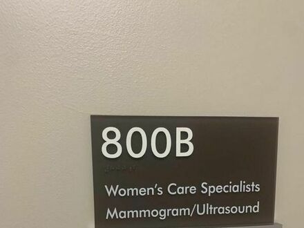 Numer idealny dla pokoju z mammografem