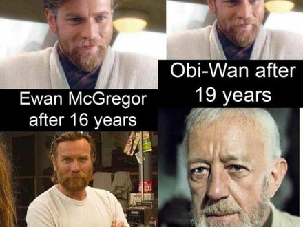 Obi-Wan kiepsko się zestarzał