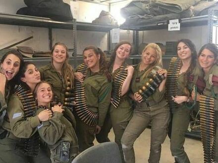 Uroczy oddział izraelskiej armii