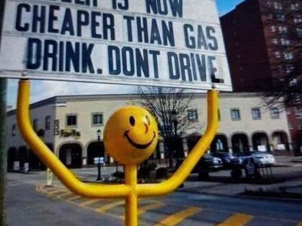 Piwo tańsze niż benzyna! Pij i nie wsiadaj za kółko!