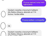 Anonimowe ogłoszenie i znajomość orgografii społeczeństwa polskiego