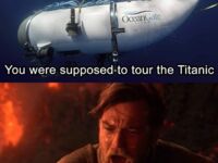 Miałeś tylko zrobić rundkę wokół Titanica!