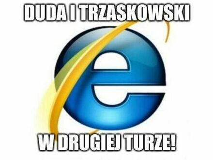 Dzięki Internet Explorerze!