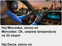 Różnica między Dacią a Mercedesem