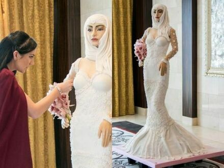Tort ślubny z Dubaju, który kosztował 1 mln dolarów