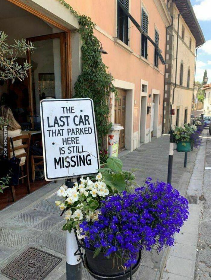 the last car that parked here is still missing