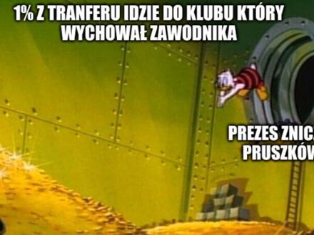 Jeszcze i Znicz Pruszków zarobi na transferze Lewandowskiego