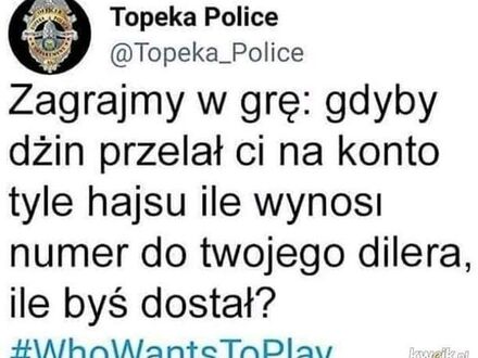 Policja z Topeki szuka frajerów