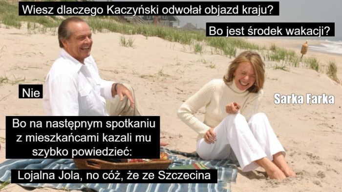 wiesz dlaczego kaczyński odwołał objazd
