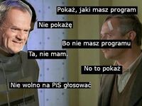 PiS narzeka, że Tusk nie ma programu