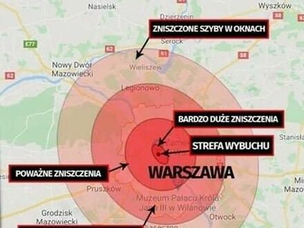 Gdyby wybuch był w Warszawie, a nie w Bejrucie