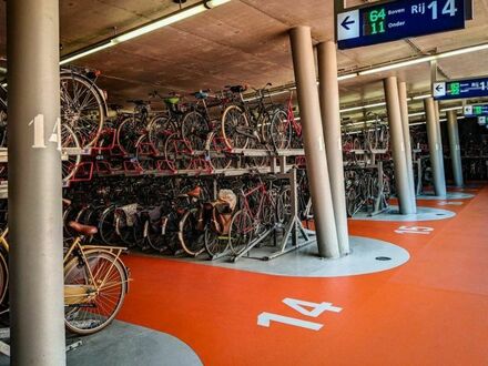 Parking dla rowerów w Holandii