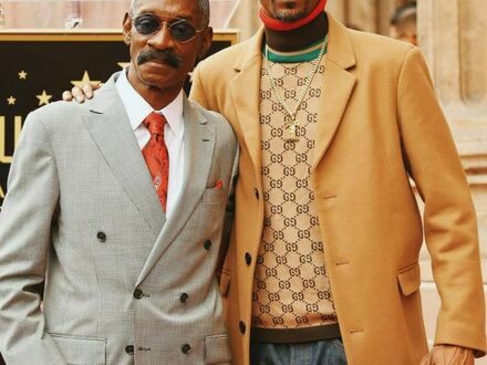 Snoop Dogg ze swoim ojcem