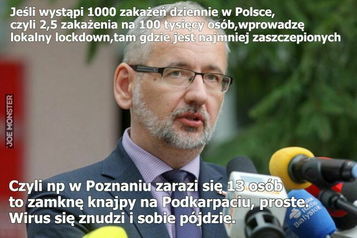 jeśli wystąpi 1000 zakażeń dziennie w Polsce
