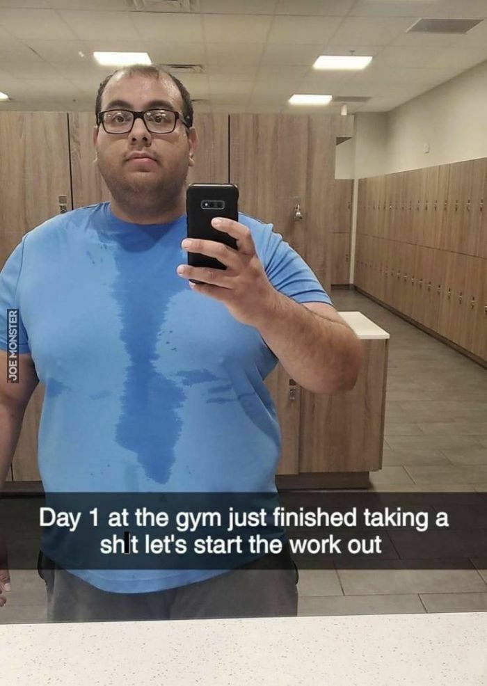 day 1 at the gym just finished