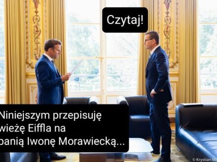 Szczegóły spotkania Macron-Morawiecki