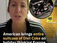 Amerykanka zabrała całą walizkę dietetycznej Coli, bo myślała, że w Europie jej nie kupi