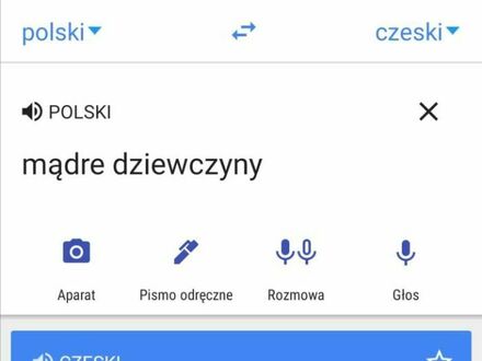 Czeski to dziwny język