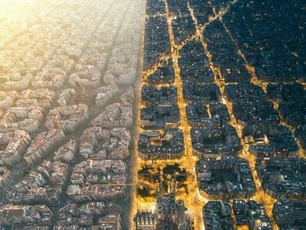 Barcelona dniem i nocą