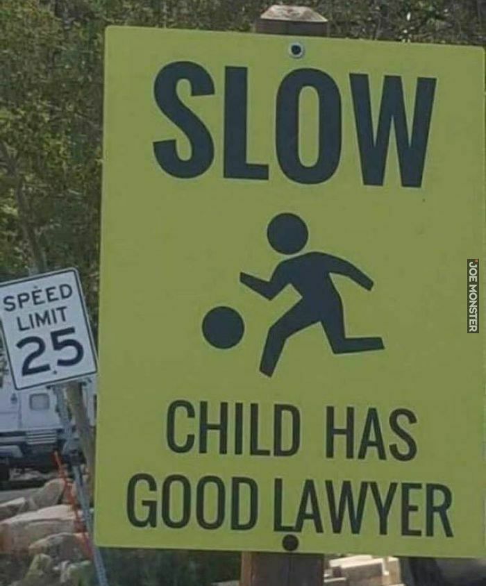 slow child has good lawyer