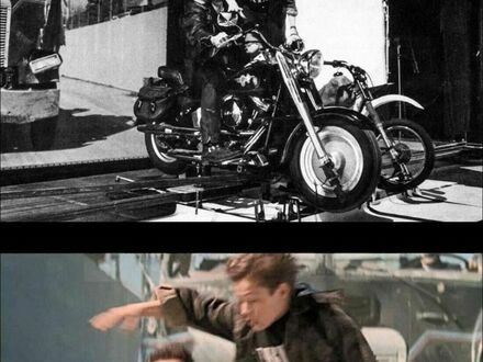 Jak nagrywano znaną scenę z Terminatora
