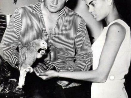 Johnny Cash ze swoją pierwszą żoną, 1960