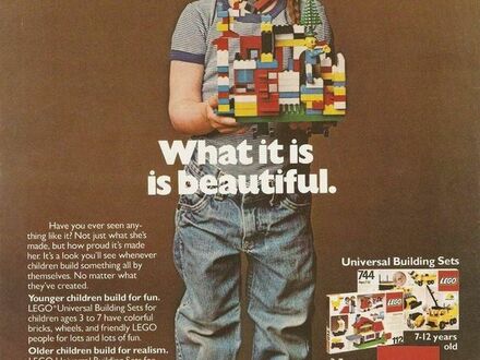 Reklama LEGO z 1981 roku