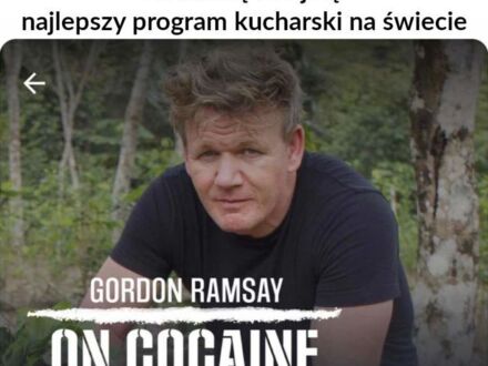 Gordon Ramsay na kokainie