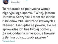 Nigeryjski spam w polskich realiach
