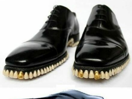 Buty doświadczonego dentysty