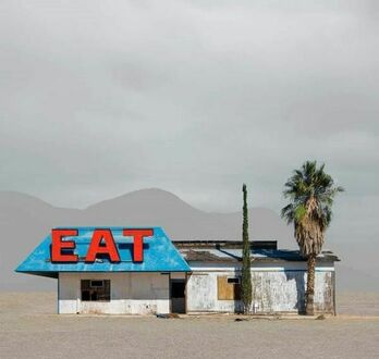 Opuszczona restauracja w Kalifornii