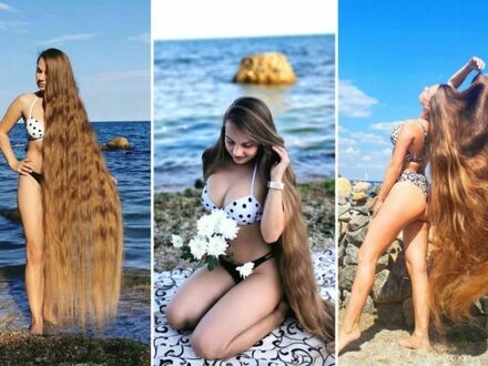 Prawdziwa Roszpunka, Alla Perkova, która nie ścinała swoich włosów od 30 lat